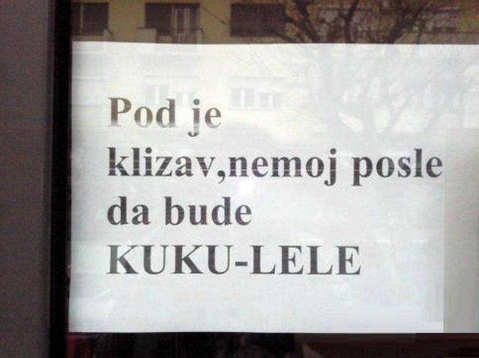Dobro upozorenje zlata vrijedi
