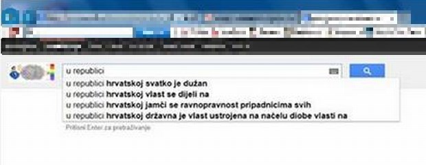Google "prepoznao" Hrvatsku