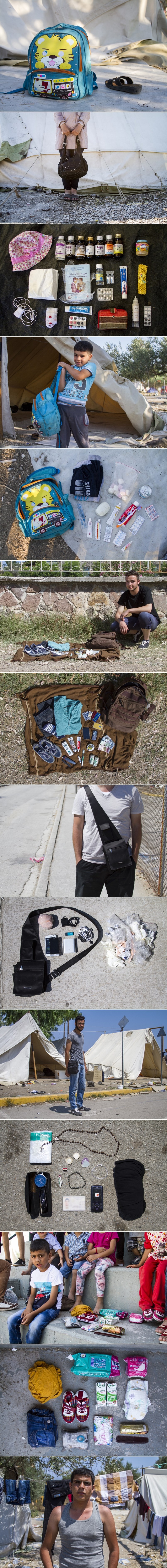 GALERIJA: Biti izbjeglica - kad ti cijeli život stane u ruksak