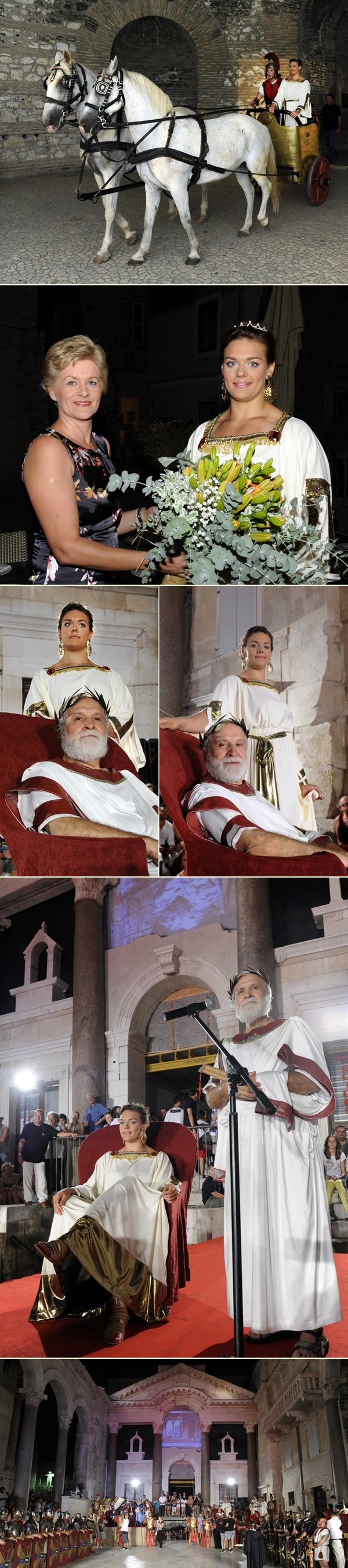 Sandra Perković zablistala u ulozi Dioklecijanove Priske