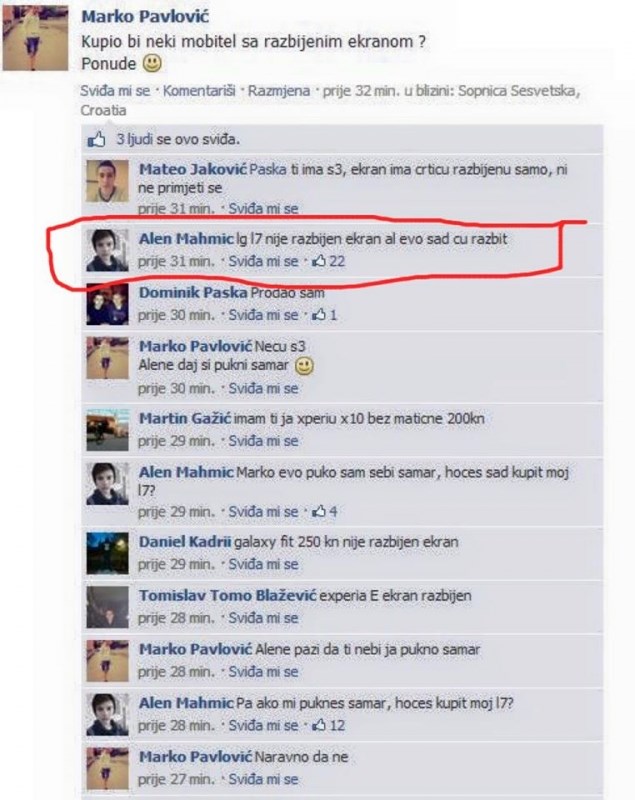 APSOLUTNI HIT: Najsmješnija kupovina mobitela