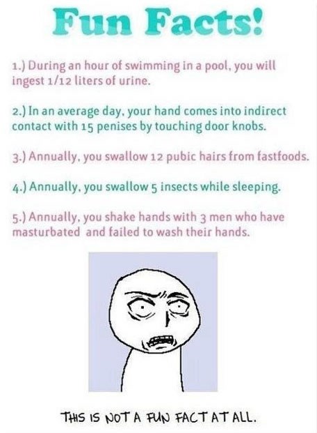 Zabavne činjenice koje će ti zgaditi život