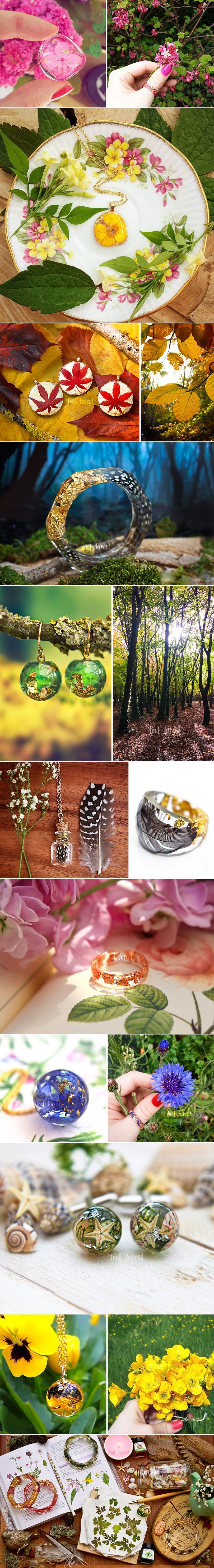 GALERIJA: Čarobna ljepota prirode zauvijek očuvana u nakitu od eko-smole