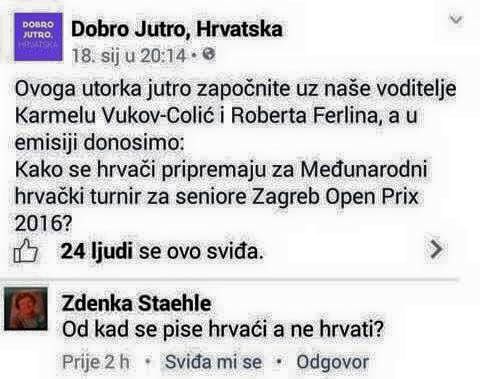 "Dobro jutro, Hrvatska" teško uvrijedili Hrvate!