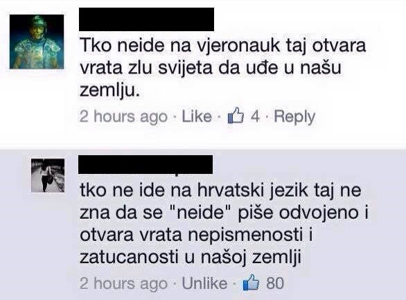 Borba protiv zla svijeta: Vojni rok će se služiti na vjeronauku?
