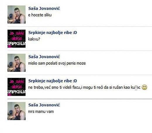 Javio im se na Facebook i bio jako nepristojan pa je dobio što je tražio