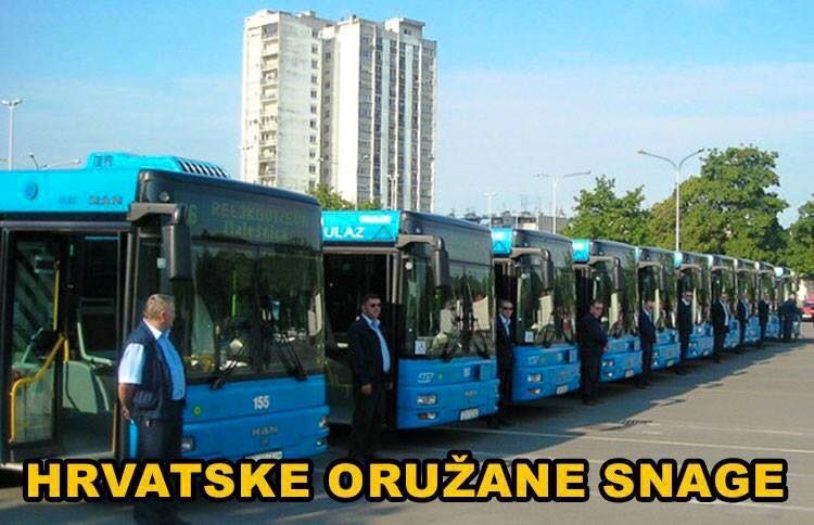 Izvanredni mimohod hrvatske vojske