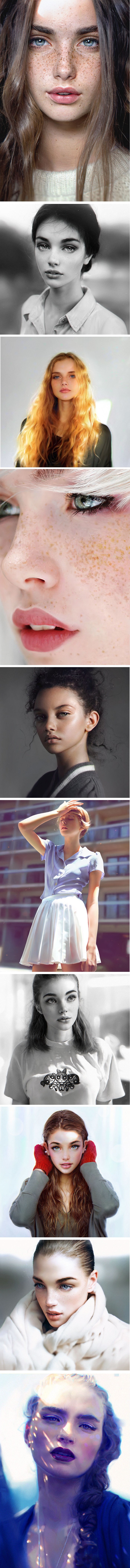 Slikar radi toliko realistične portrete da nećete vjerovati da se radi o slikama