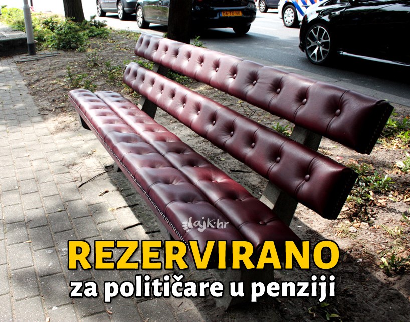 Da tetošene guze ne sjede na hladnom