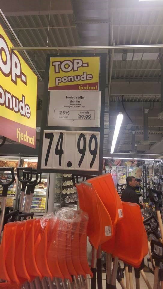Oprez, ljudi! Top ponuda je zapravo poskupljenje!