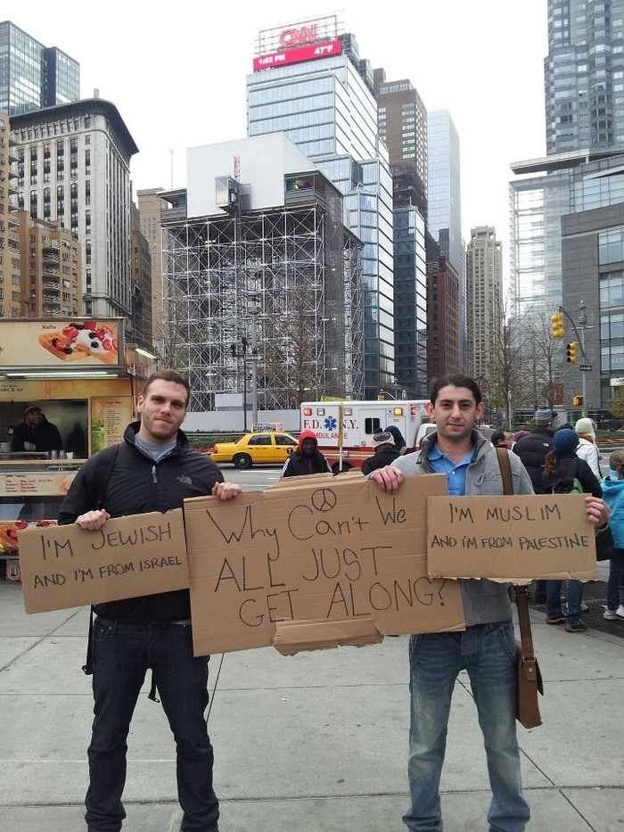 Židov i Musliman frendovi: Dosta gluposti i rata!