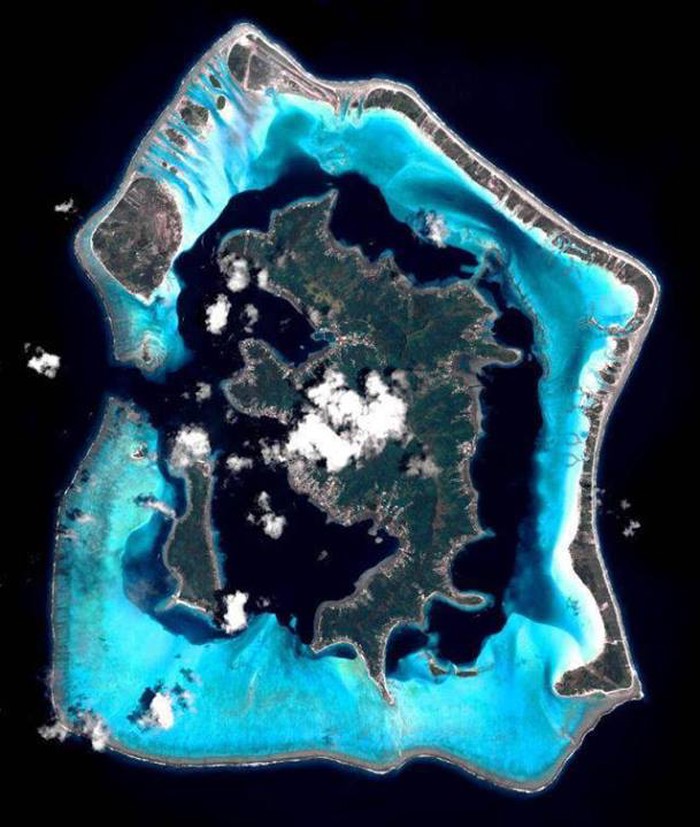 Bora Bora iz zraka