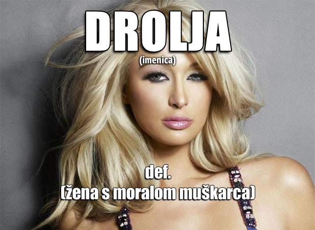 Popularna definicija drolje