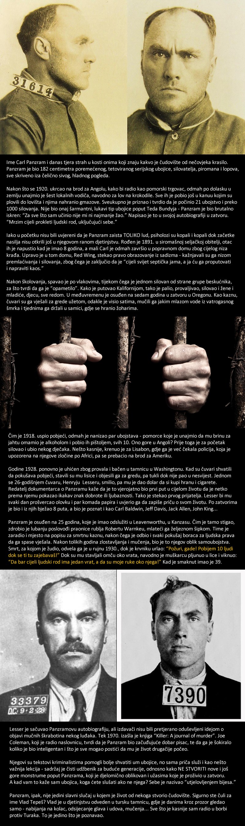 ZLO S LJUDSKIM LICEM: Najokrutniji sadist među serijskim ubojicama u povijesti