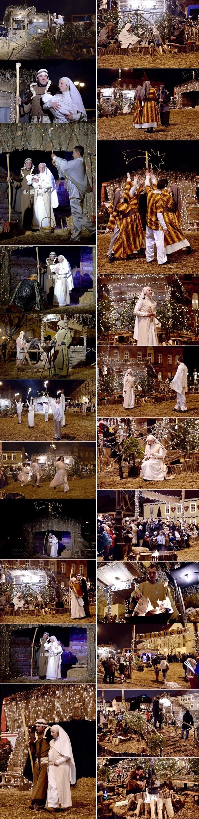 Zagreb uoči Božića dobio žive jaslice