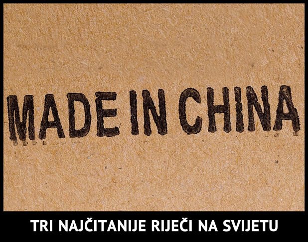 Najčitanije riječi na svijetu su?