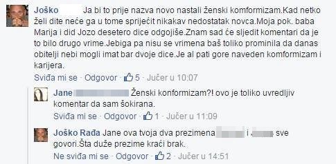 Čovjek je putem komentara objasnio ženi zbog čega joj brak nije potrajao