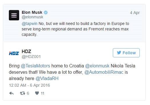 HDZ zove Teslu u Hrvatsku, raja umire od smijeha