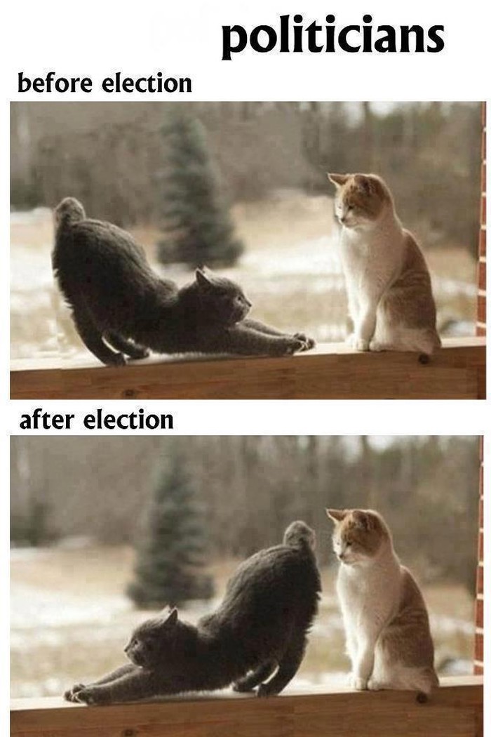 Političari prije i nakon izbora