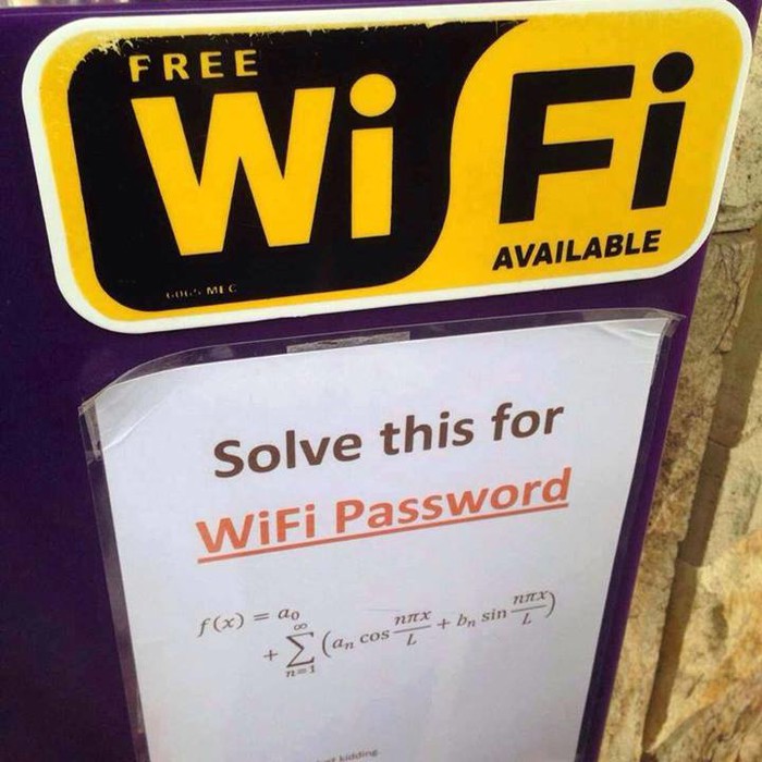 Kad ti odjednom ne treba internet :/