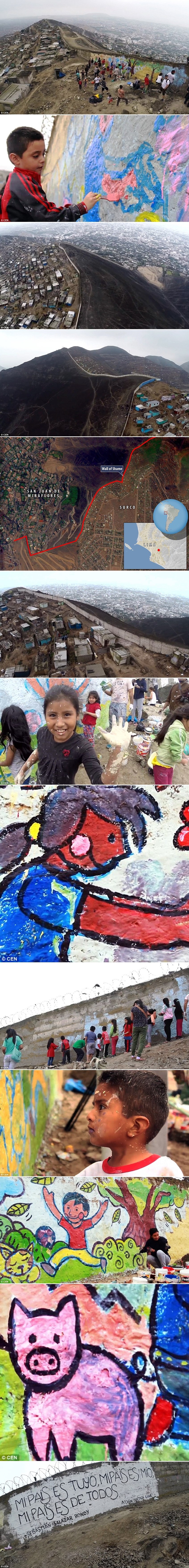 ZID SRAMA: U Peruu s tri metra betona i žilet-žice odvojili bogate od siromašnih