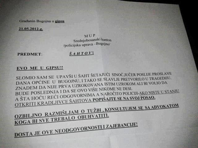 Zabava u Bugojnu pretvorila se u katastrofu koja je jednog čovjeka skoro koštala glave