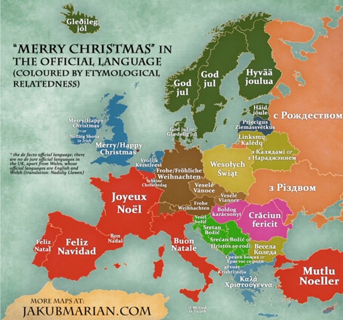 Kako se Božić čestita u ostalim zemljama Europe i okolice?