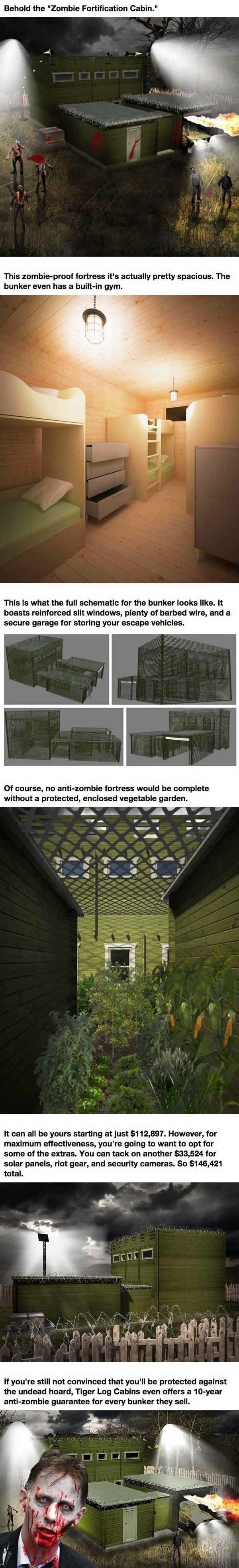 Galerija: Prvi anti-zombi bunker na tržištu