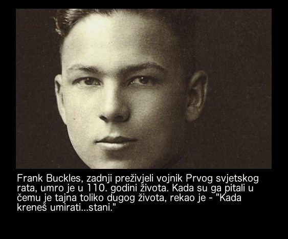 Ako vas je ikada zanimalo kako doživjeti stotu