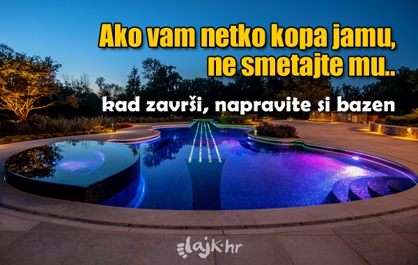 "Tko pod drugim jamu kopa.." s preokretom