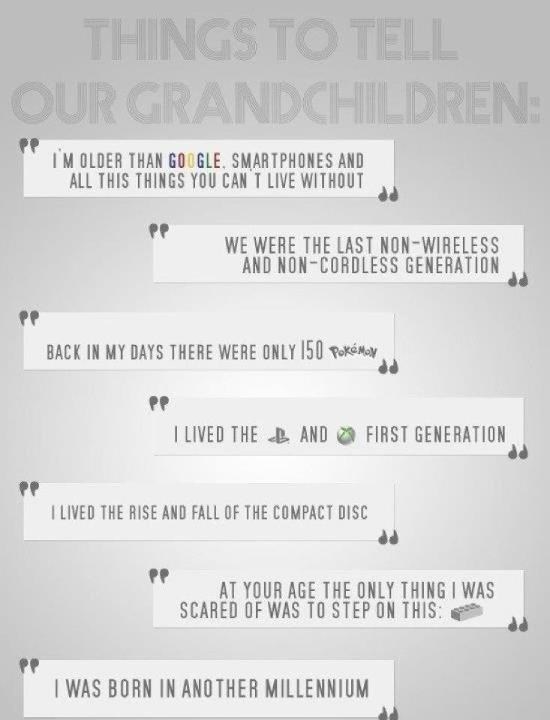 Stvari kojima ćemo šokirati vlastite unuke