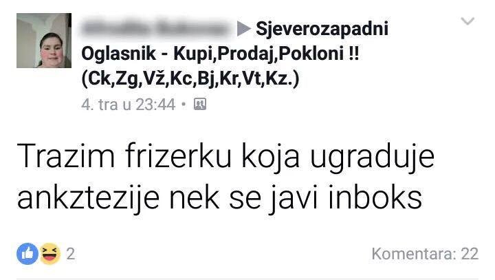 Ovakvu frizerku vjerojatno neće pronaći nigdje