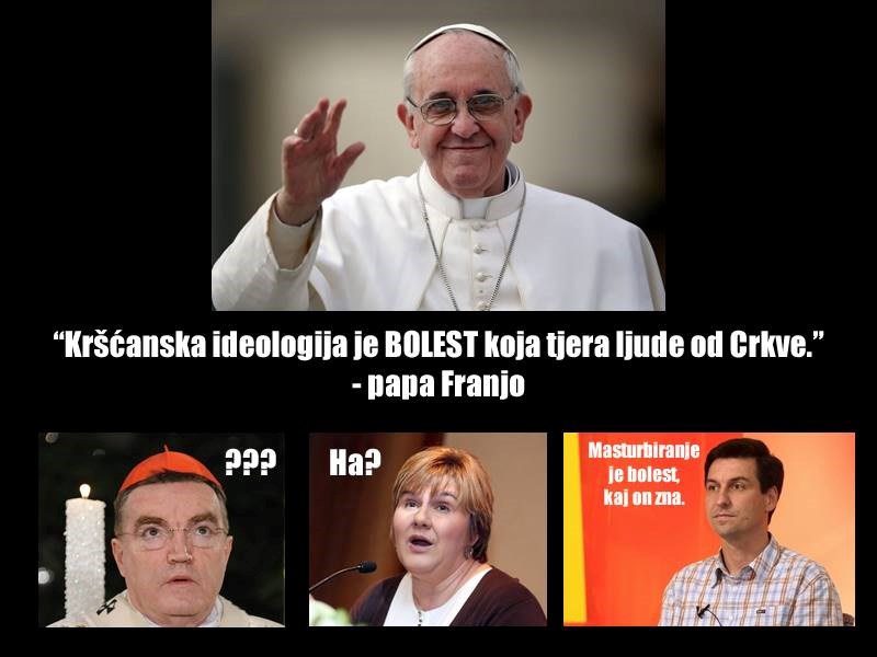 Prvi Papa kojeg vjerojatno više vole ateisti