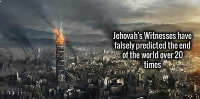 Jehovini svjedoci najavili apokalipsu koliko puta?