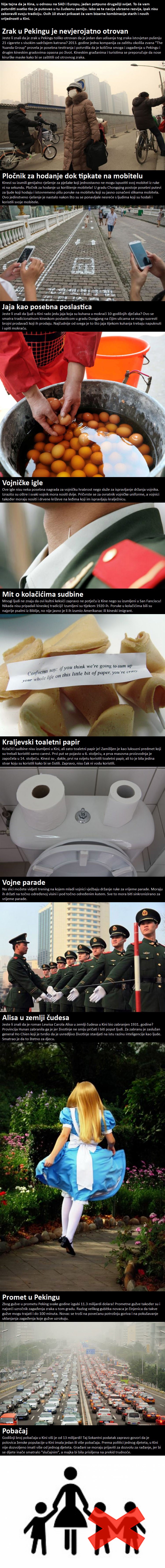 TOP 10 činjenica o Kini koje vjerojatni niste znali