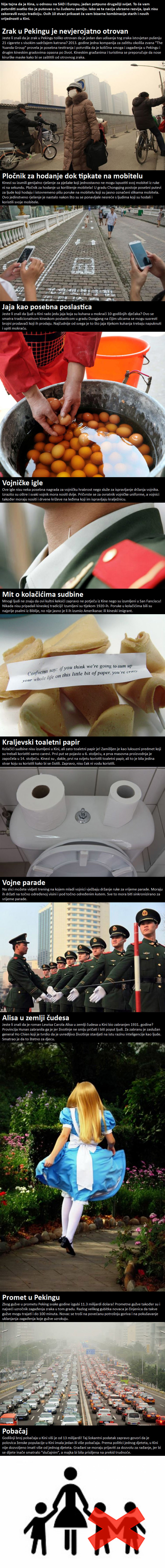 TOP 10 činjenica o Kini koje vjerojatni niste znali