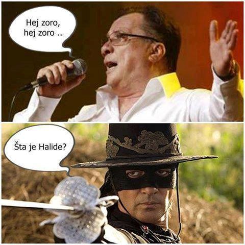 Eto, Halide, kad spominješ ime Njegovo uzalud