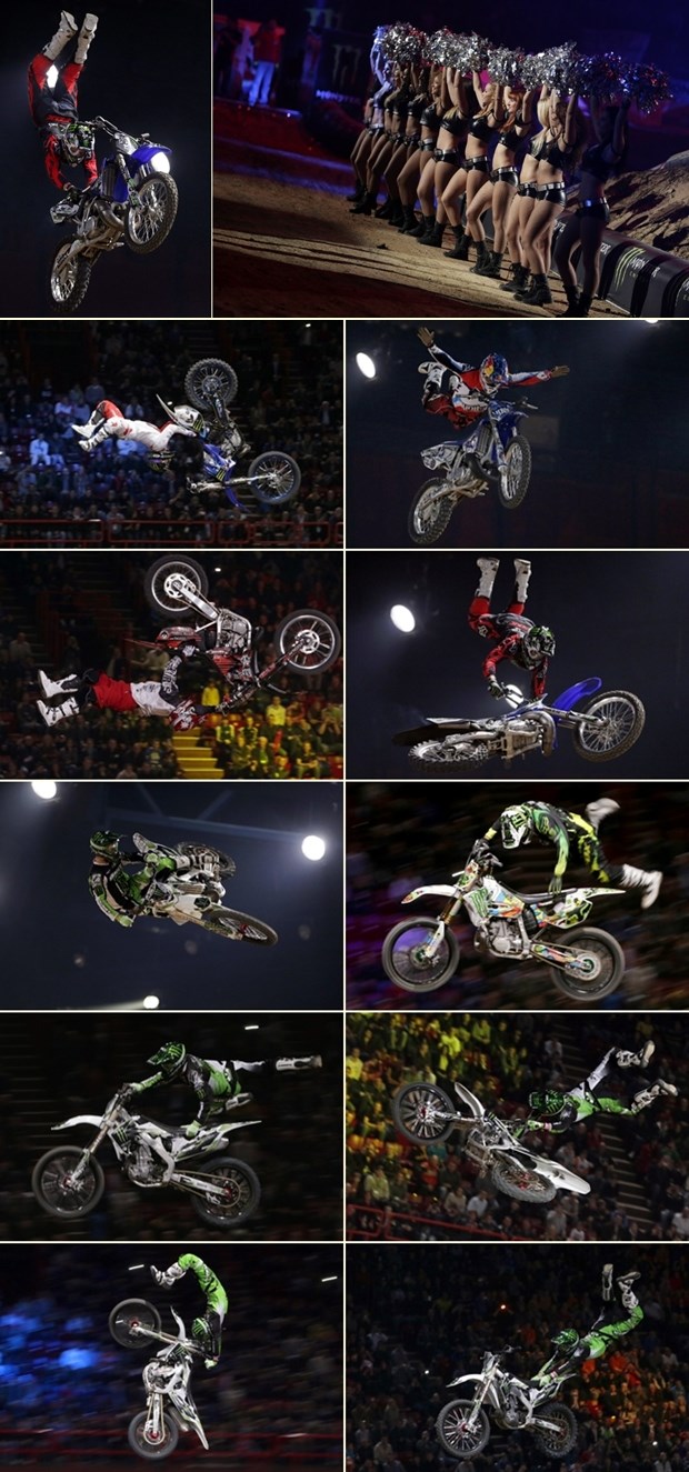 Moto vratolomije i seksi navijačice