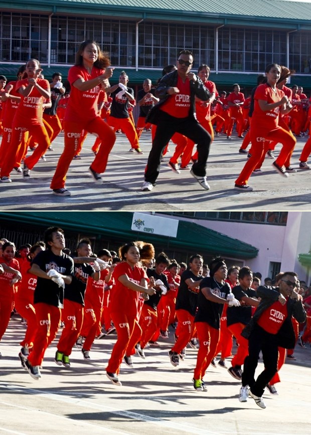 Filipinski zatvorenici odčagali "Gangnam Style"