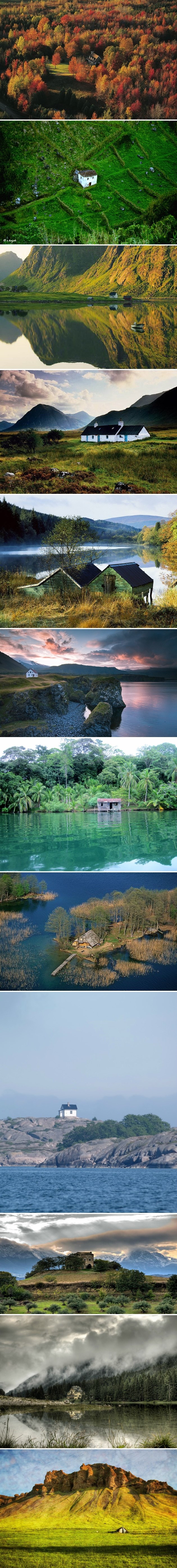 Samotne kućice usred ničega: Odmor za dušu i tijelo