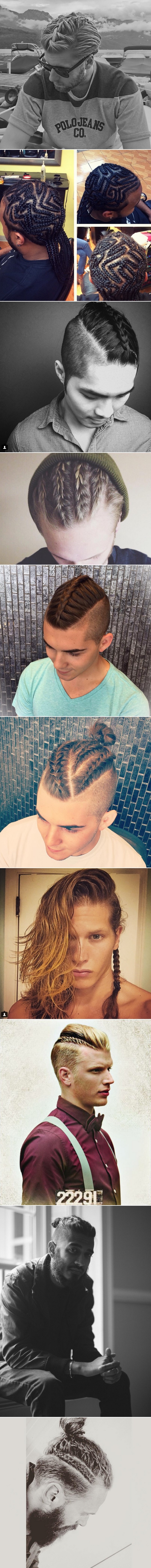 GALERIJA: Novi trend osvaja muške glave - pletenice?