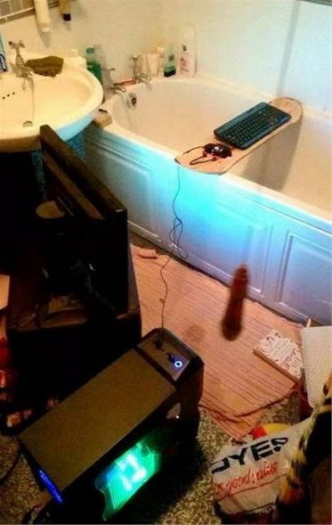 Ova je kupaonica raj za svakog gamera