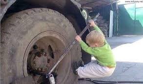 evo tata, sada možeš voziti..