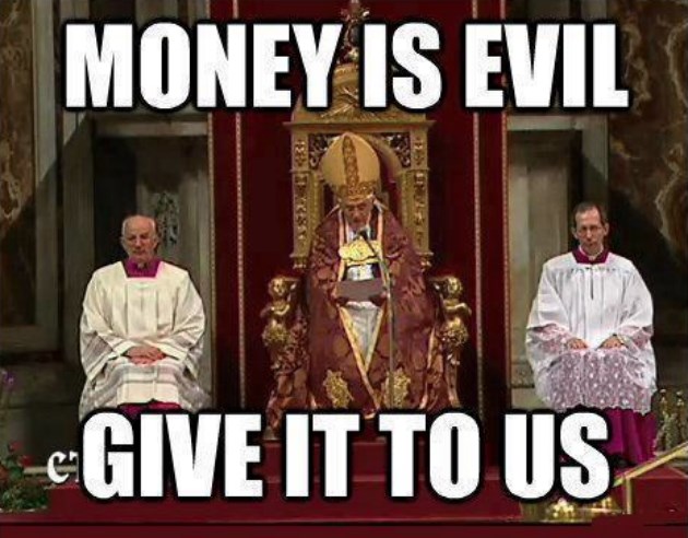 Novac je zlo, daj im ga na blagoslov