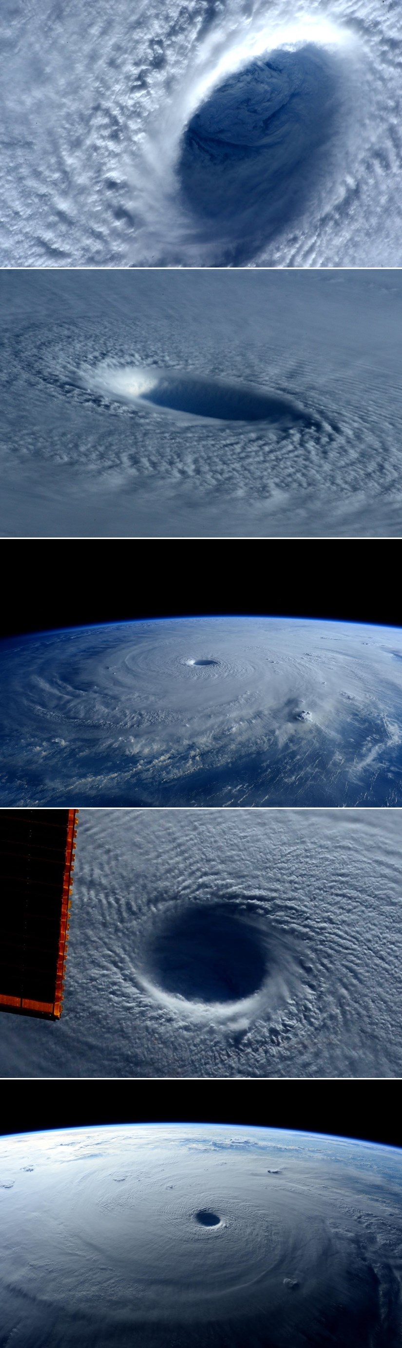 Galerija: Gigantsko oko supertajfuna Maysak