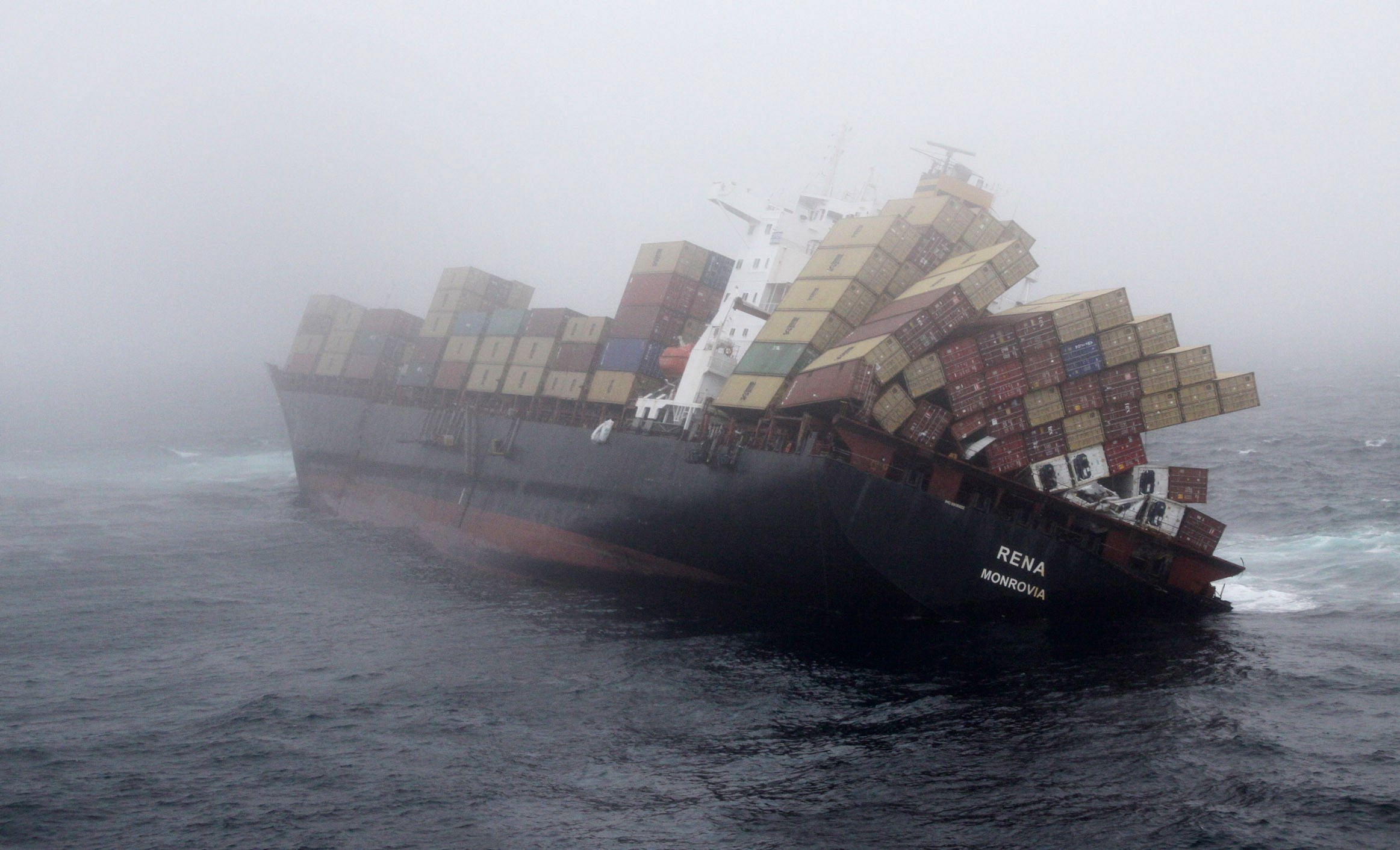 Na dnu oceana imamo hrpetine izgubljenih kontejnera
