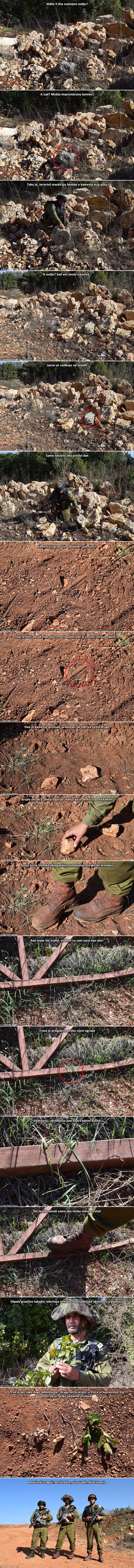 MOŽETE LI UOČITI MASKIRANE BOMBE? Beduinski tragači mogu, oko sokolovo znači život ili smrt!