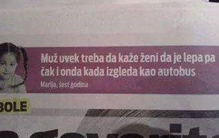 6-godišnjakinja dala je presladak savjet svim bračnim parovima 