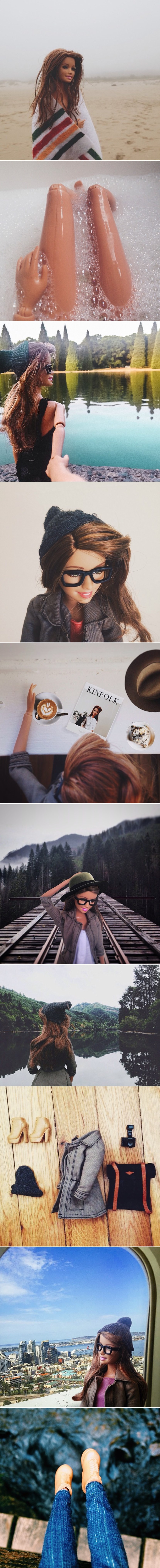 GALERIJA: Barbikom sprda naporne hipsterske fotke!