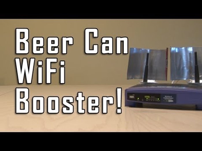 VIDEO: Pojačaj si slab WiFi signal limenkom pive!